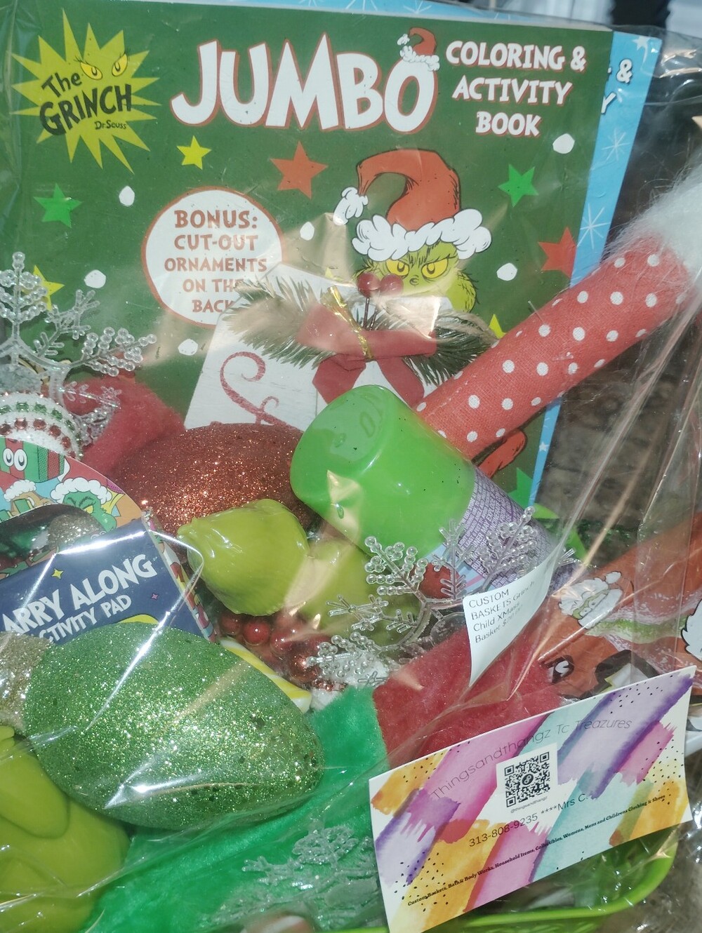Bring magic of Whoville straight to the little ones with this Handmade Grinch